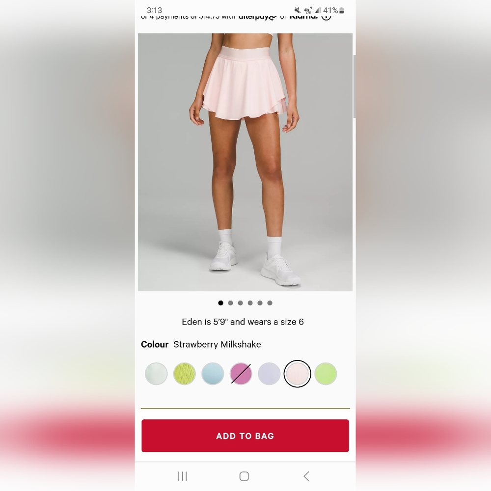 Court Rival High-Rise Skirt